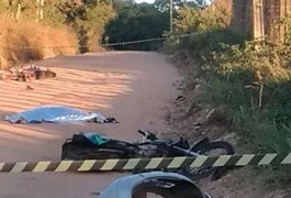 Colisão entre motos e carro de passeio deixa um morto em Igaci