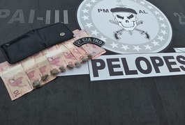 Pelopes prende suspeito de tráfico e apreende maconha em Colônia Leopoldina