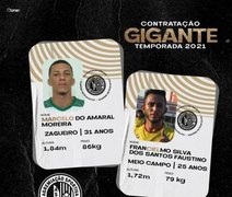 ASA contrata Ciel e Marcelo para reforçar o meio de campo e a zaga do Alvinegro