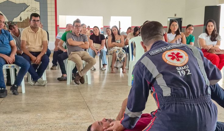 Jaramataia reforça capacitação de profissionais de saúde para atendimento de urgências e emergências