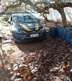Vídeo: PRF apreende 2.200 litros de combustível ilegal em Porto Real do Colégio