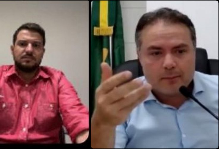 Prefeito de Maribondo em live com governador fala sobre reabertura do comércio e volta às aulas