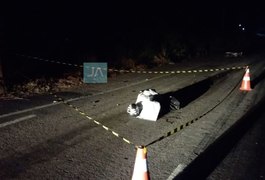 Grave acidente deixa motociclista morto na zona rural de Arapiraca