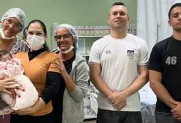 Agentes do BPRv salvam bebê de 2 meses, vítima de engasgo em Arapiraca﻿