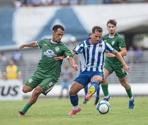 Com dois gols de Tiago Marques, CSA vence o Murici por 2 a 0 e assume liderança do Alagoano 2025