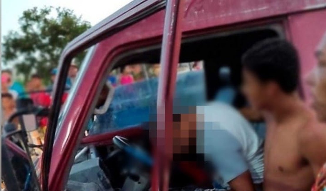 Motorista de Van é assassinado a tiros por dois homens no Sítio Balde, em Inhapi