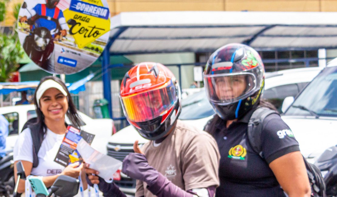 Motociclistas são motivo de nova campanha de conscientização do Detran