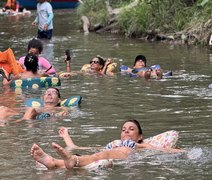 Flutuação no Rio Gelado: brincadeira de crianças ribeirinhas vira destino turístico disputado em Alagoas