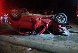 Acidente deixa duas pessoas feridas em Feira Grande