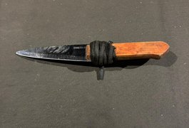 Homem é flagrado com faca próximo ao Hospital Regional de Arapiraca