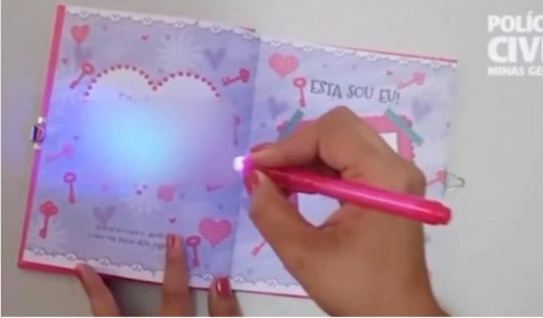 Vídeo. Homem é preso por estupro da filha após criança relatar caso em 'diário mágico'