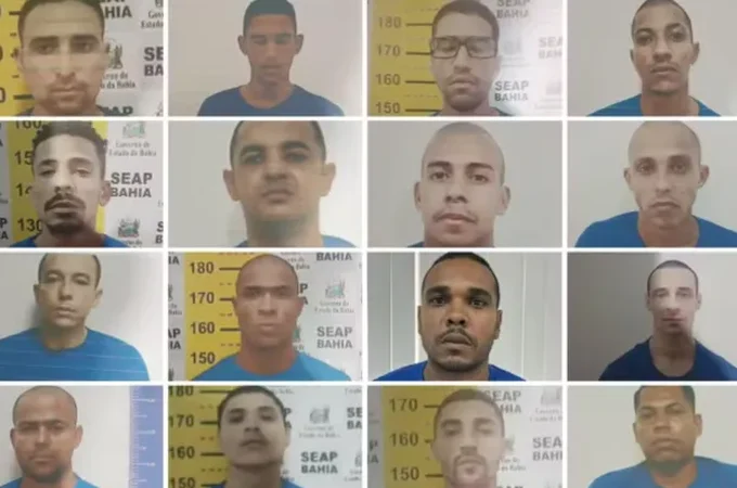 Dezesseis detentos fogem de presídio na Bahia após troca de tiros