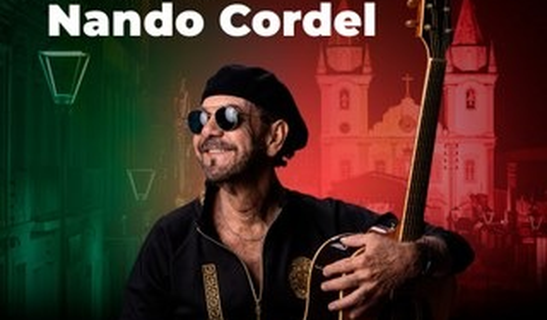 Nando Cordel encerra programação do 16º Festival de Música de Penedo