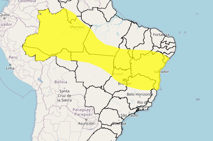Inmet emite alerta de tempestade para três municípios de Alagoas nesta terça-feira (27)