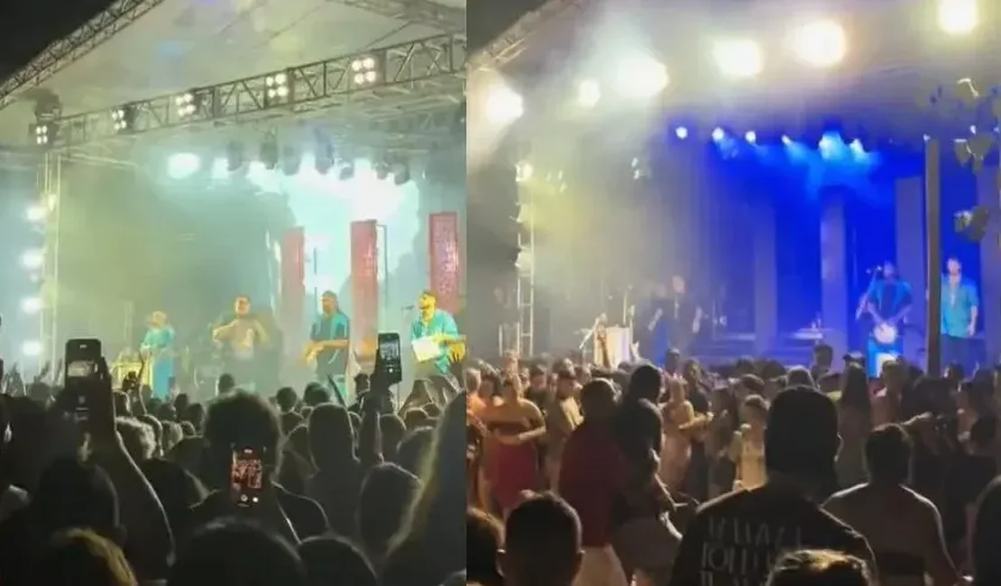 Tiroteio interrompe show do grupo Menos é Mais em parque aquático do Paraná