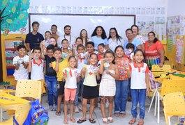 Estudantes da rede pública de Penedo aprendem a transformar material reciclável em brinquedos