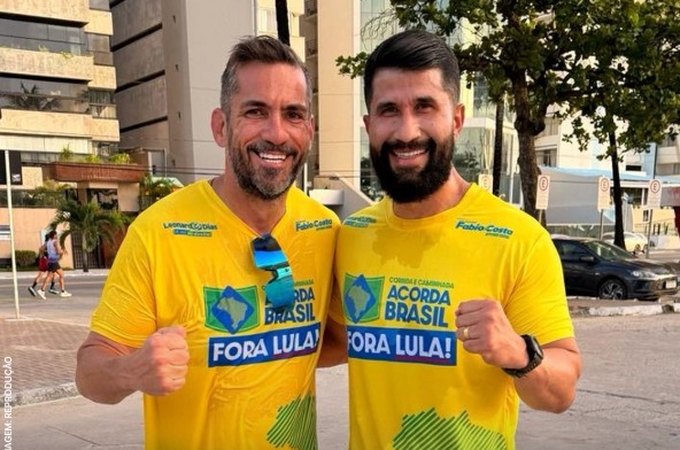 Fabio Costa, Leonardo Dias e convocam apoiadores para Corrida Acorda Brasil em Maceió