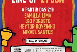 Prefeitura de Arapiraca divulga ordem dos shows desta sexta (27) no Viva São João