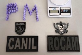 PM apreende drogas e cumpre mandado de prisão em ocorrências no interior de Alagoas