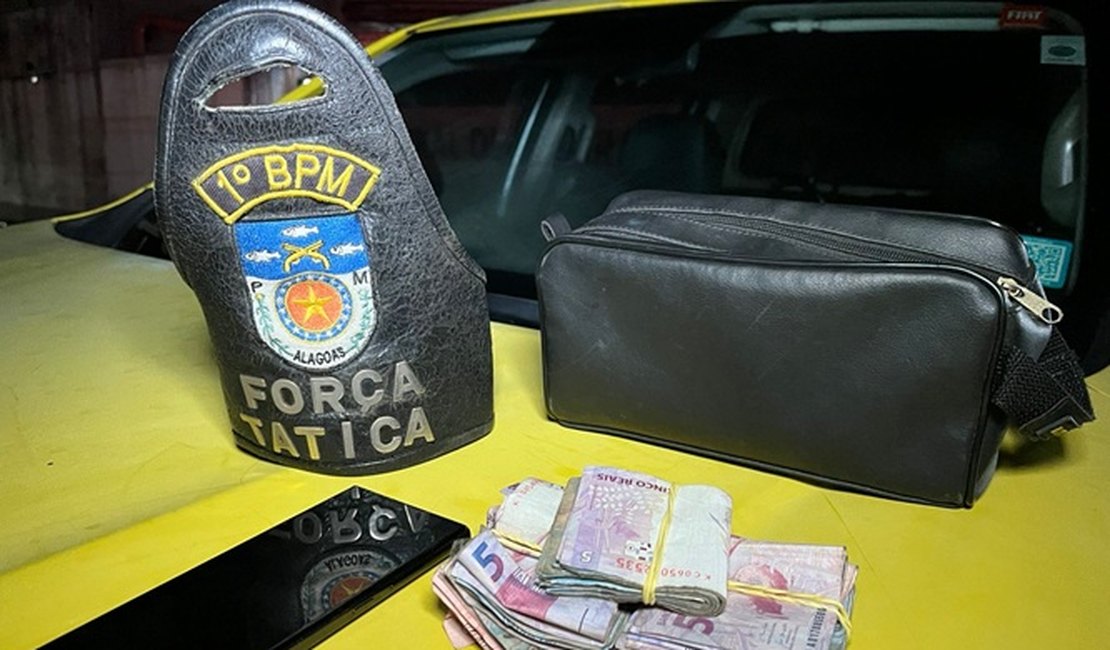 Força Tática do 1° Batalhão prende homem por receptação de celular roubado