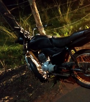 Grave acidente deixa motociclista morto na AL 110, em Taquarana