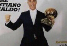 Cristiano Ronaldo vence a Bola de Ouro da France Football