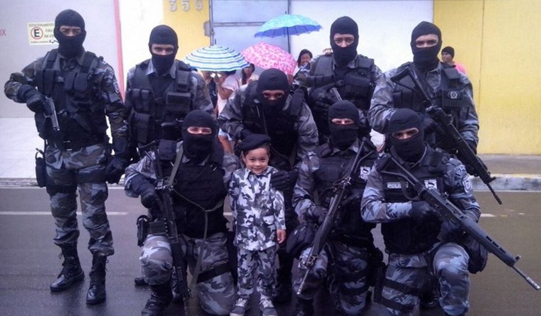 Arapiraca comemora 7 de Setembro com desfile cívico; PM se destaca