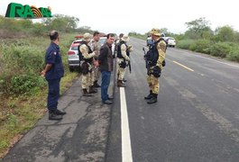 Delegado e militar são alvos de atentado durante abordagem no Sertão