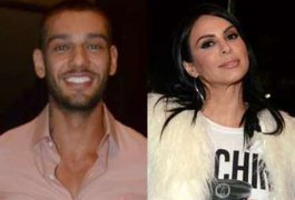 Alinne Rosa brinca sobre beijo leiloado de Lucas Lucco: 'Boa ação, mas foi bom'