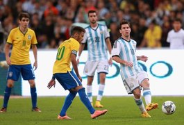 Brasil e Argentina se enfrentam hoje pelas eliminatórias da Copa de 2018