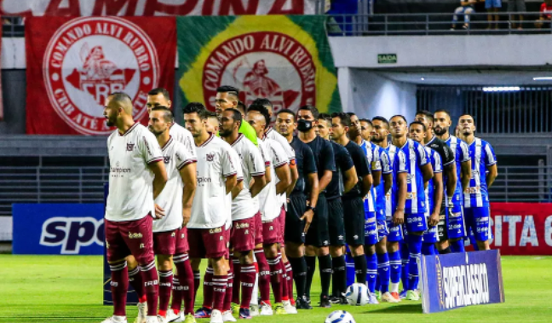 CRB e CSA duelam pelas semifinais do Alagoano, no Rei Pelé, em Maceió