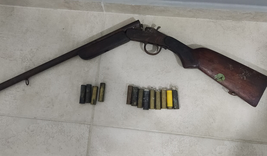 Idoso ameaça genro de morte ao descobrir que ele agrediu sua filha, em Penedo