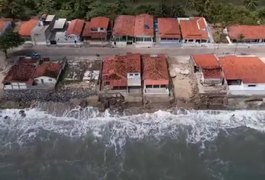 Baía da Traição,na Paraíba, declara estado de calamidade pública após avanço do mar sobre casas