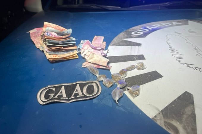 GAO da Guarda Municipal prende homem por tráfico de drogas no Benedito Bentes