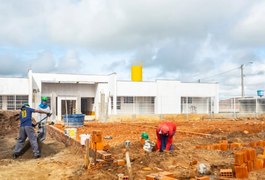 Creche no João Paulo II, em Arapiraca, está com 80% das obras já concluídas