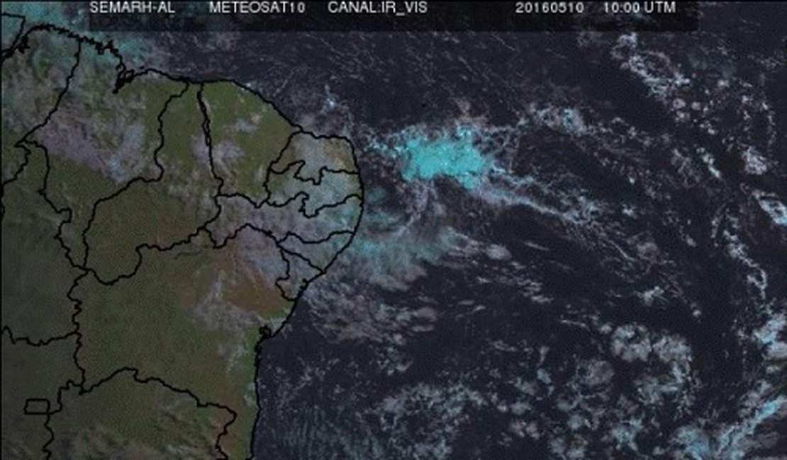 Fim de semana tem previsão de chuvas ocasionais em Alagoas