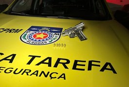 Homem com mandado em aberto é capturado com pistola em Maceió