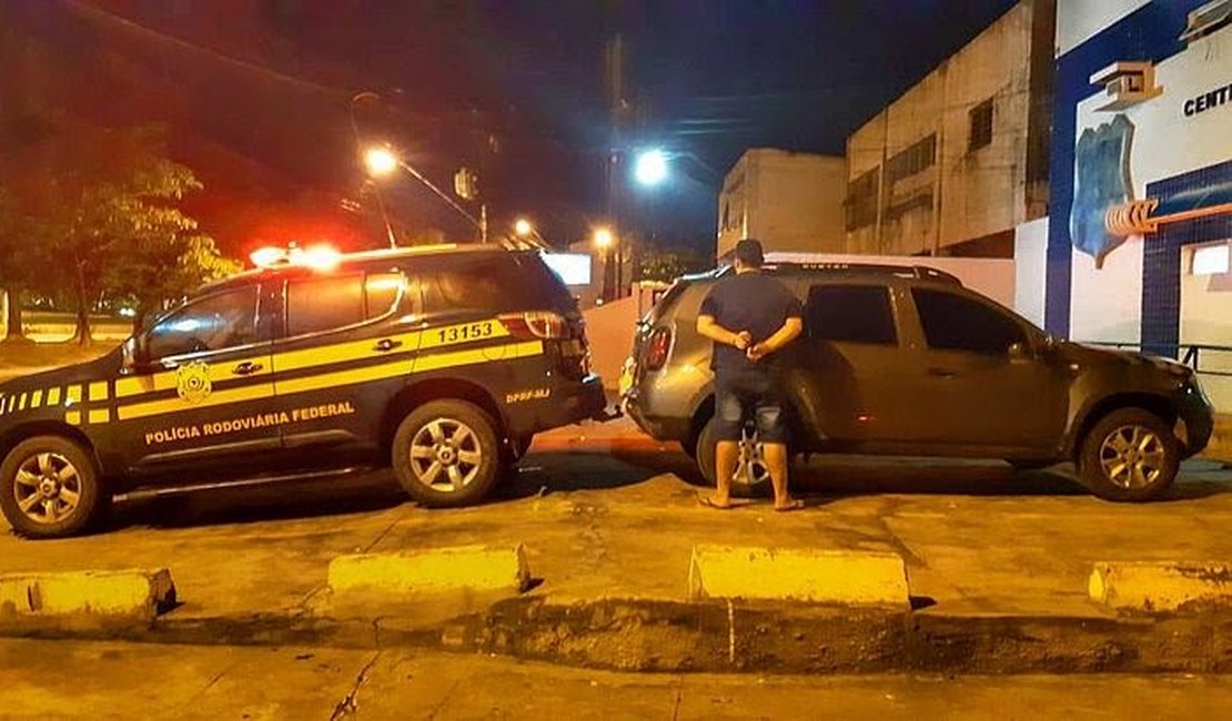 Motorista é preso em Alagoas com carro de locadora de SP alugado há 5 meses