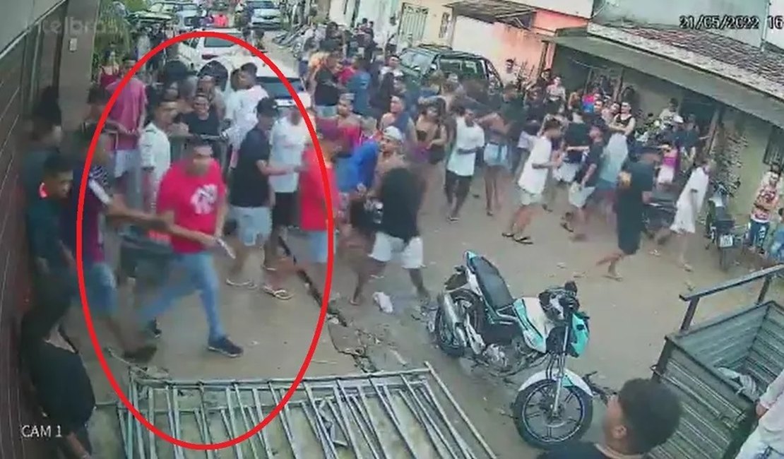 Imagens mostram momento em que segurança mata homem em festa, em Maceió; assista