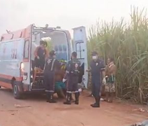 Capotamento de carro em estrada vicinal deixa três homens feridos em Marechal Deodoro