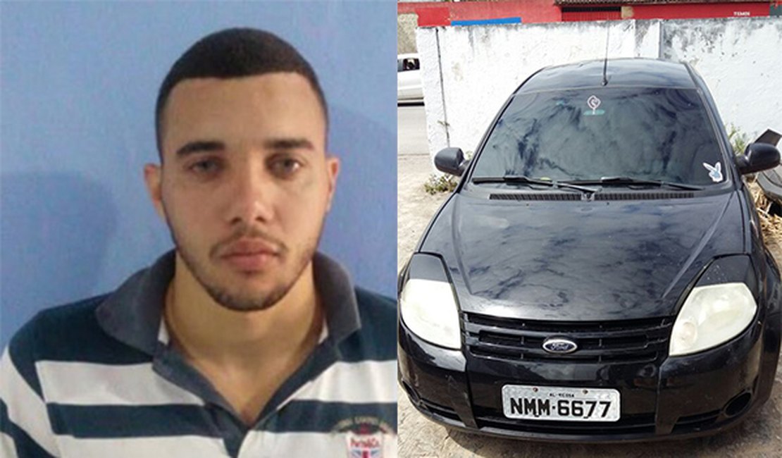 Jovem reconhece homem que roubou seu carro em Maceió