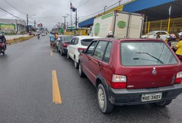 Engavetamento envolvendo quatro carros é registrado em Arapiraca
