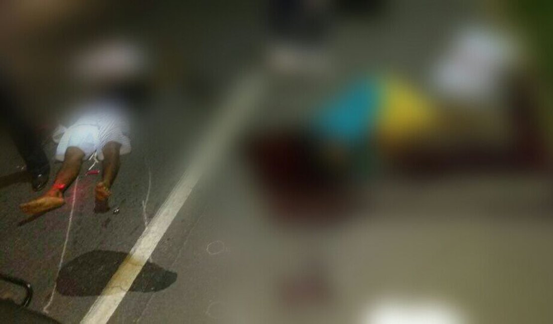 Três jovens são assassinados a tiros na AL 101, em Jequiá da Praia