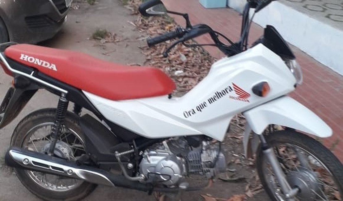 RP recupera motocicleta com queixa de roubo na zona rural de Arapiraca